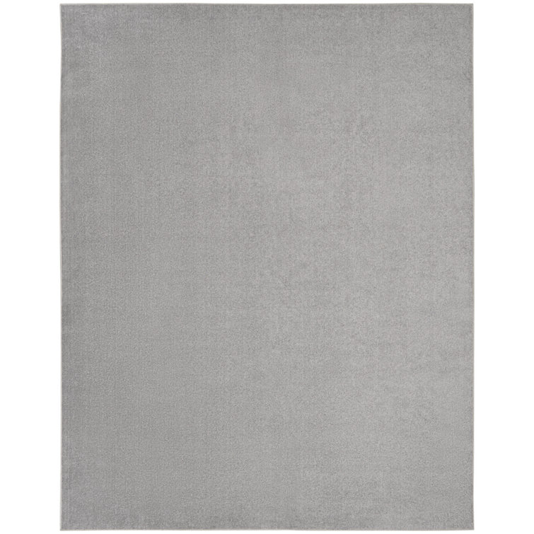 Tapis intérieur / extérieur argent / gris Nourison Essentials