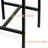 Space-Saving Bar Table Set with Sturdy MDF and Steel Frame