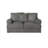 72" Recessed Arm Loveseat with Reversible Cushions-525149152