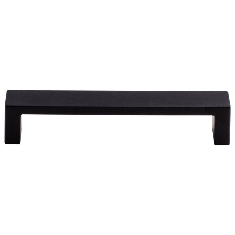 Modern Metro Bar Pull, Flat Black, 5" Center to Center
