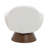 Swivel Armchair With Solid Wood Base-121450836