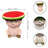13.39" High Cute Pig Side Table