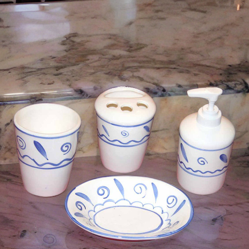 Ensemble 4 pièces d’accessoires de salle de bain china Marc