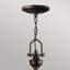 Renfrow 3 - Light Olde Bronze Bowl Pendant
