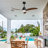 Ceiling Fan With LED Light Remote Control,Quiet DC Motor 6 Speed Levels,Adjust Height( 2 PCS Rod) Reversible Ceiling Fan-418008338-418008342-418008336