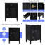 Meuble-lavabo 24 po noir avec tiroir-236108407