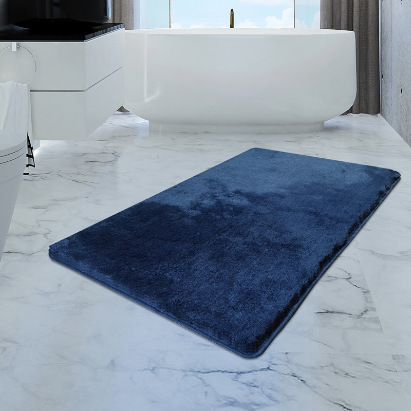Margaretville Bath Rug, 1.18" H x 27.56" W x 47.24" L, Turquoise