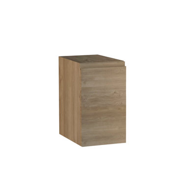 Unité de base de porte simple gauche DAX Pasadena brillant - 8 po x 19 po x 18 po