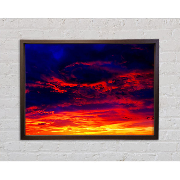 Ebern Designs Stunning Rainbow Skies - Single Picture Frame Art Prints ...