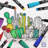 Scribbledo 4 Magnetic Dry Erase Markers Fine Tip Assorted Classic Colours Low Odour 