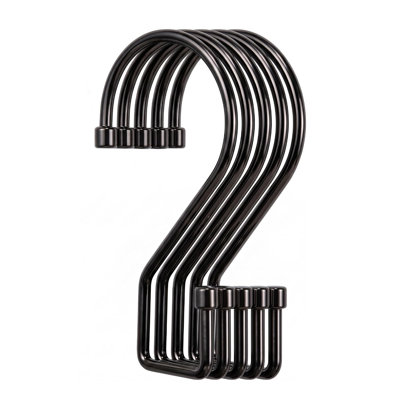 12 Pack Metal  Hooks for Hanging , for home and workplace. Hang jeans, belts, purses, hats and clothing inside wardrobes, suspend plants, bird feeders