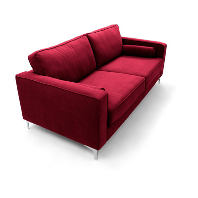 Georgio 3 Seater Velvet Sofa