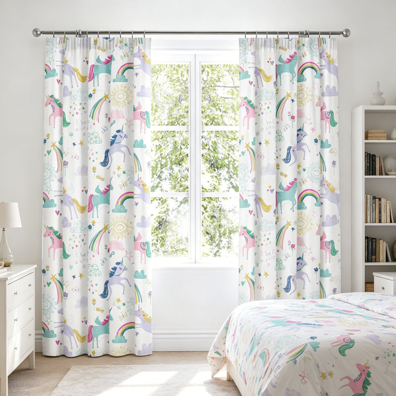 Room Darkening Curtain Panel Pair