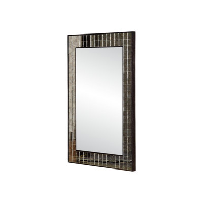 Mosaico Rectangle Solid Wood Wall Mirror