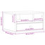22.5cm H x 40cm W Printer Stand-561465784