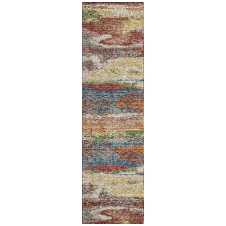Aleighna Area Rug with Non-Slip Backing