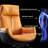 Ergonomic Office Chair With Tiltable Backrest Executive Chair with Headrest-101335278