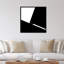 «Geometric Black and White» par Gilbert Claes, reproduction d'art encadrée sur bois-743484143-743484137