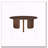Columbo Brown Round Coffee Table