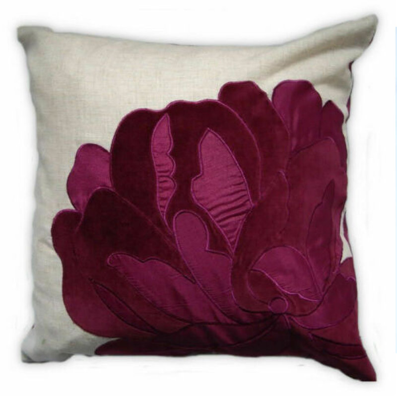 Paquin Square Throw Pillow Cover