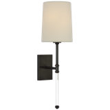 Suzanne Kasler Camille 16" Sconce with Linen Shade