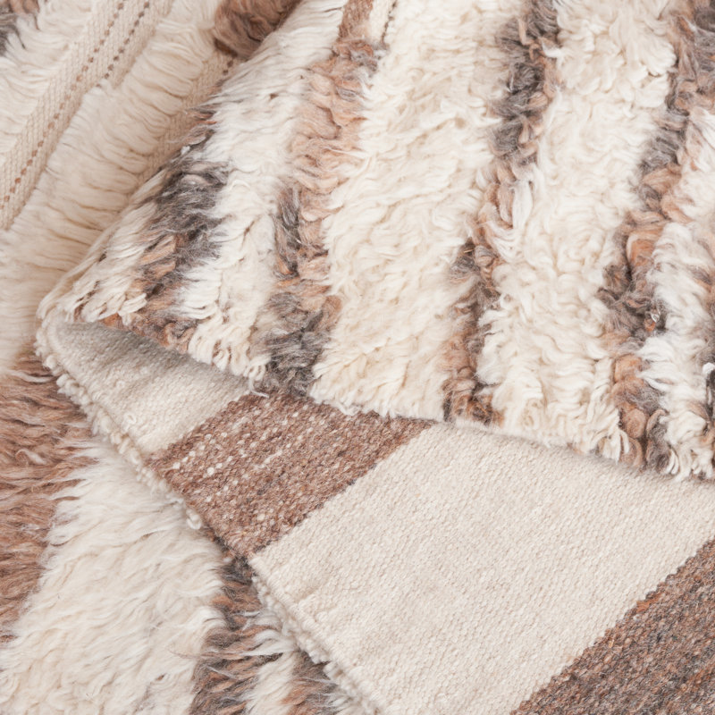 Tapis en coton tissé à la main Stochmal, Tapis de couloir 2 pi 3 po x 8 pi