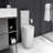 Small Compact One Piece Toilet Dual Flush,23 inch Short Depth for Tiny Bathroom
