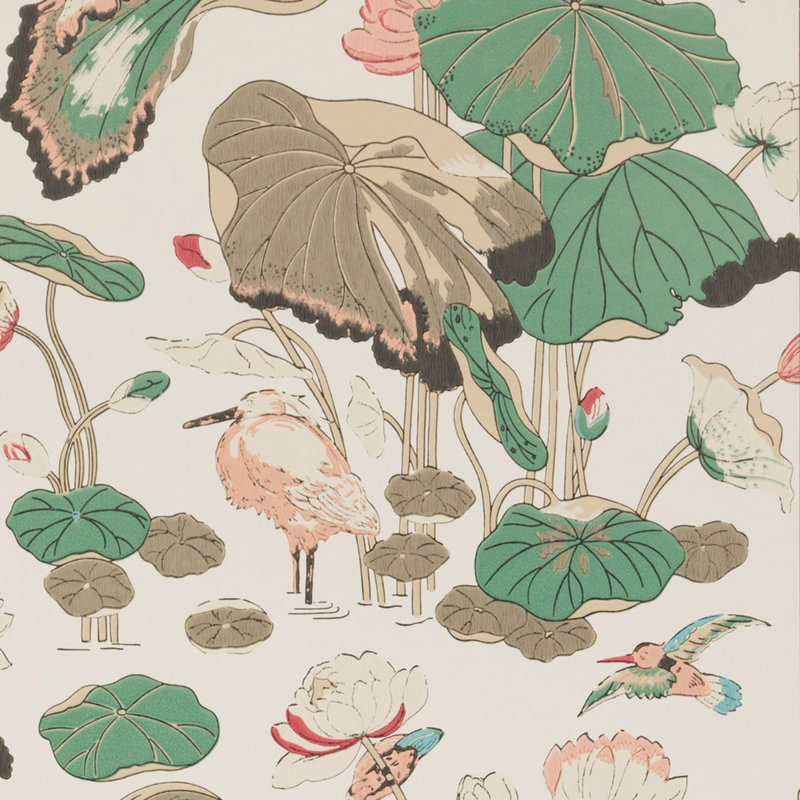 32.82' L x 20.49" W Wallpaper Roll, Soft Blush
