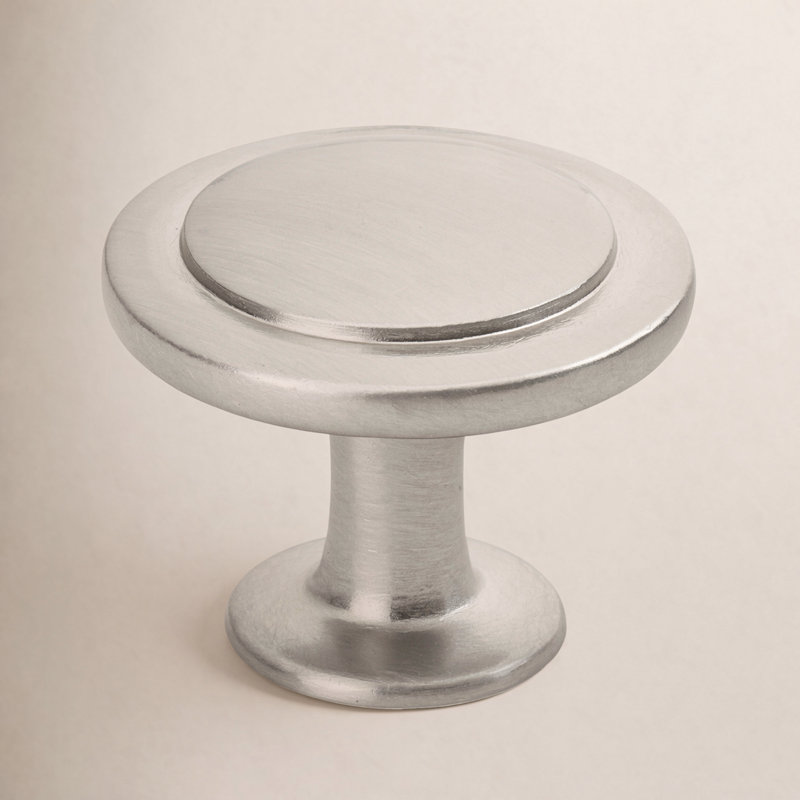 1 1/4" Diameter Mushroom Knob Multipack, Satin Nickel