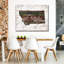 "Montana Home Map On Canvas", art textuel-390770290