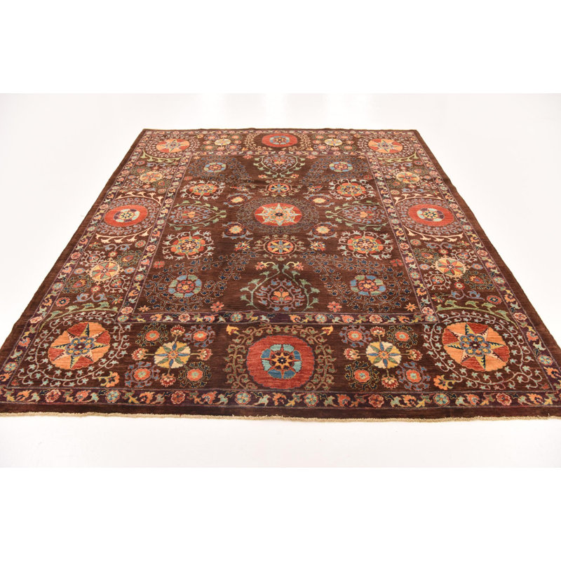 Johnston Dark Brown Rug