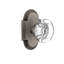 Cottage Plate with Round Clear Crystal Door Knob-1842435594-1842435635