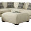 Repose-pieds rembourré de style contemporain-105516608
