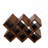 Large Wall Mounted 3 Tier Rustic Bottle Wine Rack-2008541910
