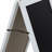 30" x 20" Magnetic A-Frame Chalkboard with Chalk and Eraser - White