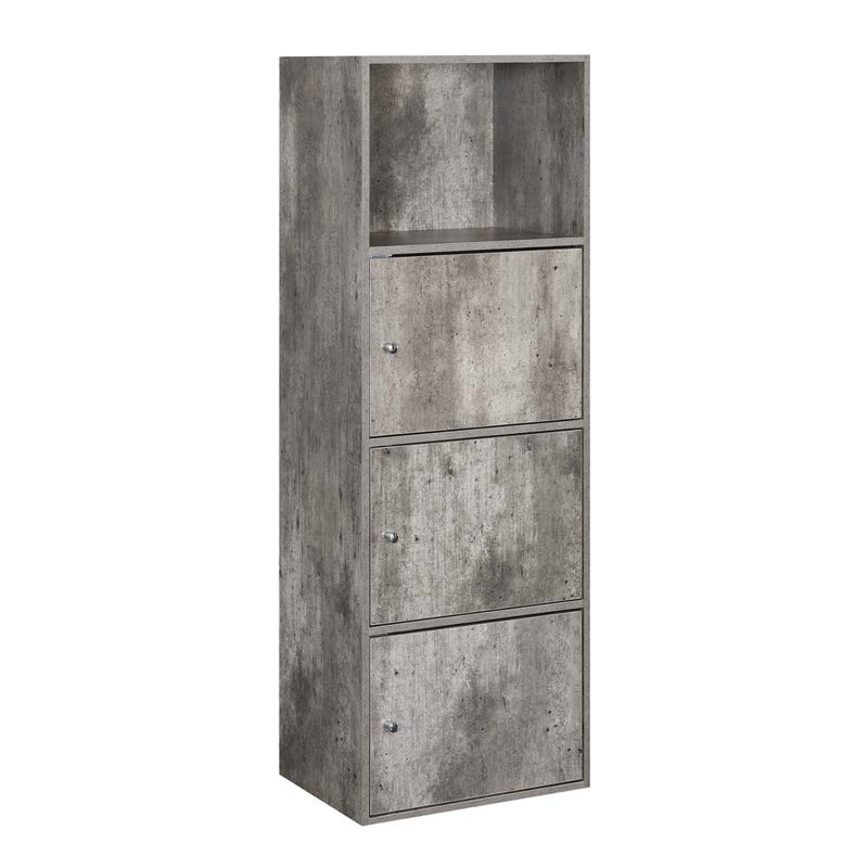Argonaut 3-Door Accent Cabinets, Faux Birch
