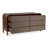 Solid Wood 61.75 " W 6 - Drawer Dresser