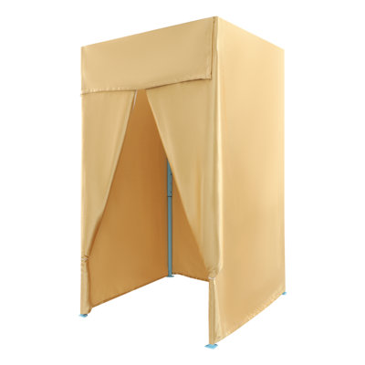 Foldable Fitting Room, Freestanding Privacy Dressing Room, Portable Changing Room(39.37"(D)*39.37"(W)*78.74"(H)) by Ivy Bronx