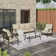 Asfand 5-7- Person Patio Conversation Set with Optional Ottoman