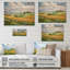 Vangogh Rolling Hills I sur impression sur bois-157651094