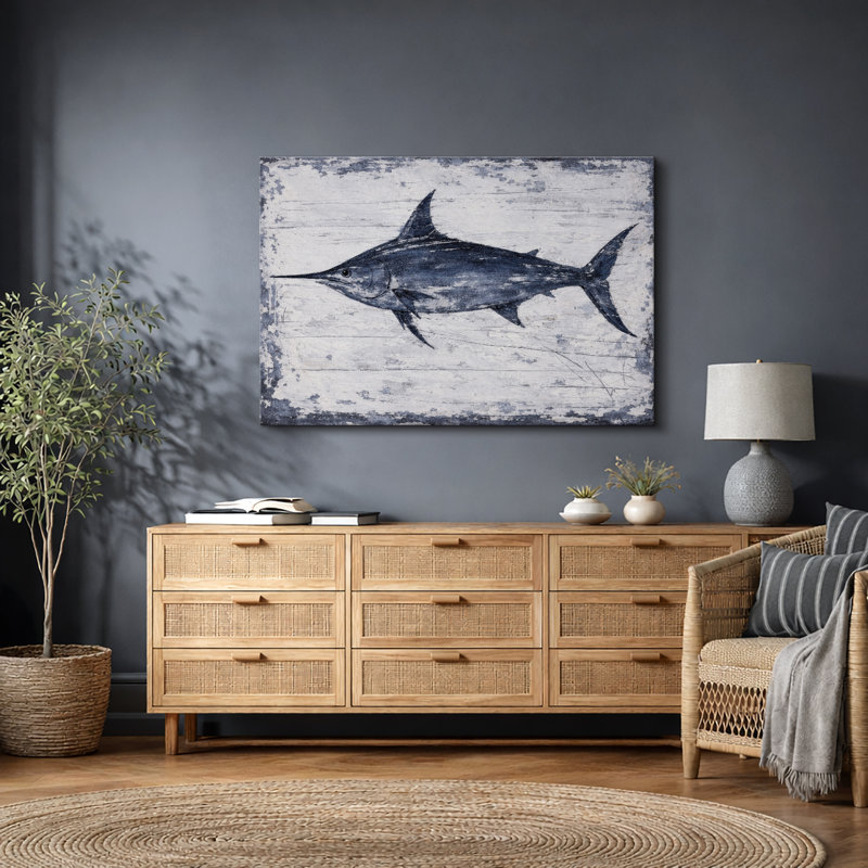 Illustration de voilier, photos de salon élégant de bord de mer, impression sur toile giclée sur toile encadrée, Toile tendue