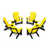 Jaune citron / noir est en rupture de stock