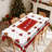 Christmas-themed Decorative Tablecloth with Christmas Tree Pattern Machine-washable Polyester Tablecloth-638204245