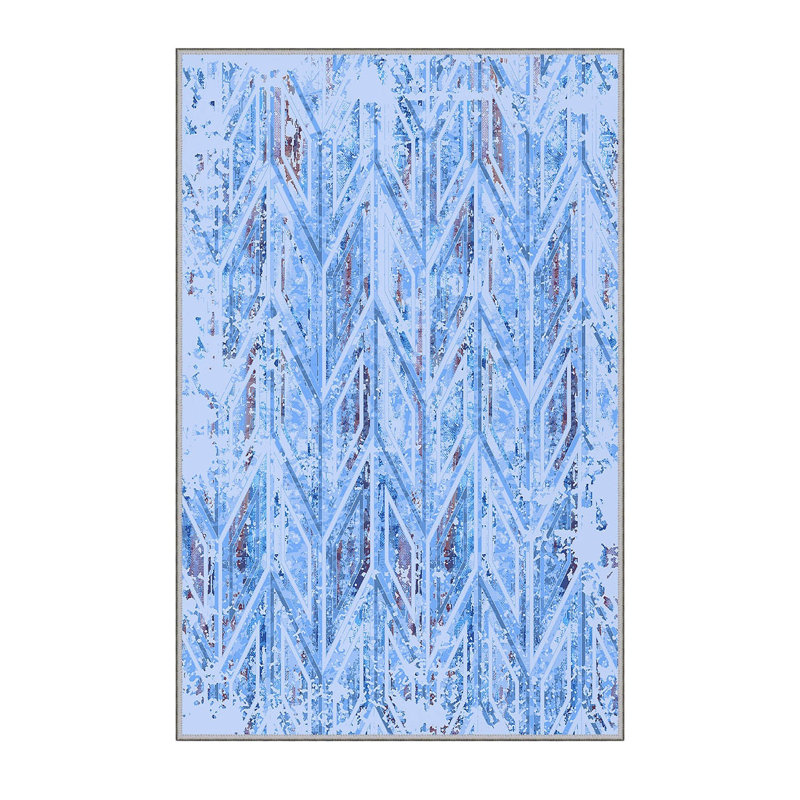 Premium 3D Printed Carpet, 4.6 x 7.2 Feet, 100% Polyester, 0.3 Inches Pile Height | Antibacterial, Non-Slip Underside, Machine Washable | Perfect for Living Room, Bedroom, and Kids' Play Areas, Durable & Stylish