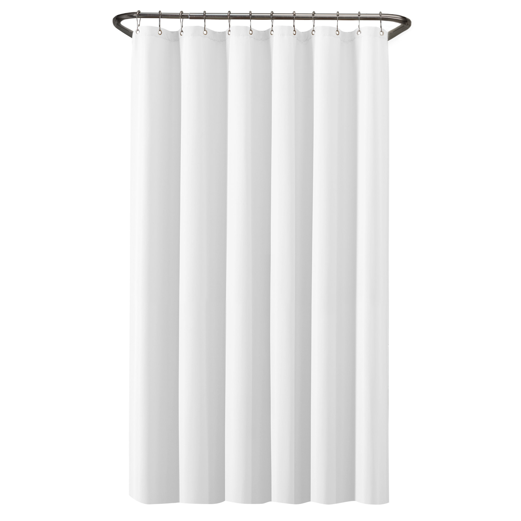Charlton Home?? Sawicki Waterproof Fabric Shower Curtain Liner & Reviews