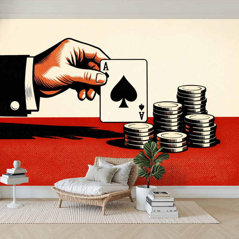 Papier peint adhésif auto-adhésif moderne pour la chambre à coucher Peel and Stick L 96 po x l 69 po, L 96 po x l 69 po