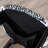 Black Solid back side Chair(Set of 2)