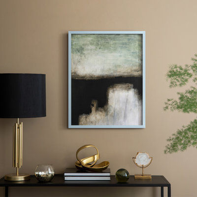 Reproduction encadrée Penumbra II - bois massif