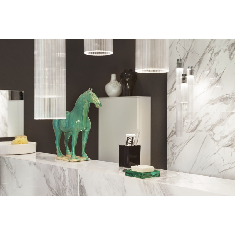 Boxy Toothbrush Holder, Red