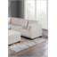 Ensemble de canapé modulaire rembourré en velours côtelé 4 pièces L-Sectional RAF / LAF-1584059728